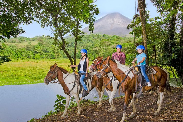 Arenal Volcano Horse back